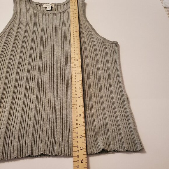 On 34TH Women's Ribbed Trim Sleeveless Crew Neck Tank Top Size 2XXL. - Picture 10 of 12